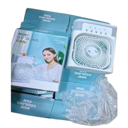 Portable Mist Water Cooler - Plastic Body 600 ml Tank Multicolor | Industrial Use Custom Size Near Sitting Area Cooling