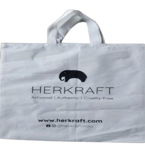 White Cotton Carry Bags