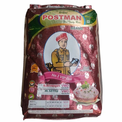 26kg Postman Basmathi Rice - 26 Kg White, PP Bag | Long Grain, Dried, 12 Months Shelf Life