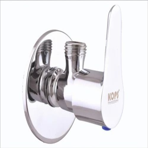 Brass Angle Valve With Wall Flange For Kitchen Bathroom Plumbing Fitting