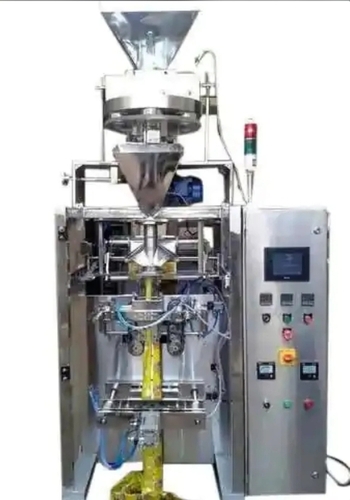 Collar Type Granules Packaging Machine - Stainless Steel, Silver, 5 kW, 220V, 70 Pcs/min, Up to 10 kg Filling | Automatic, Heavy Duty, Highly Efficient