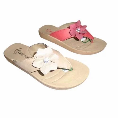 Colorful Ladies Pu Slipper