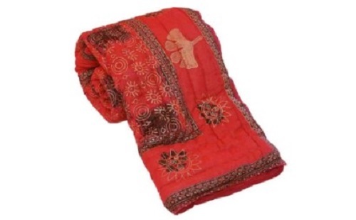 Double Bed Printed Cotton Quilt - Cotton, Full Size | Customized, Tested Quality, Winter Use