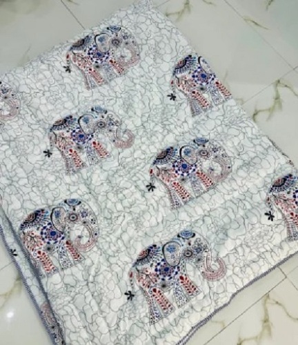 Elephant Printed Rajai