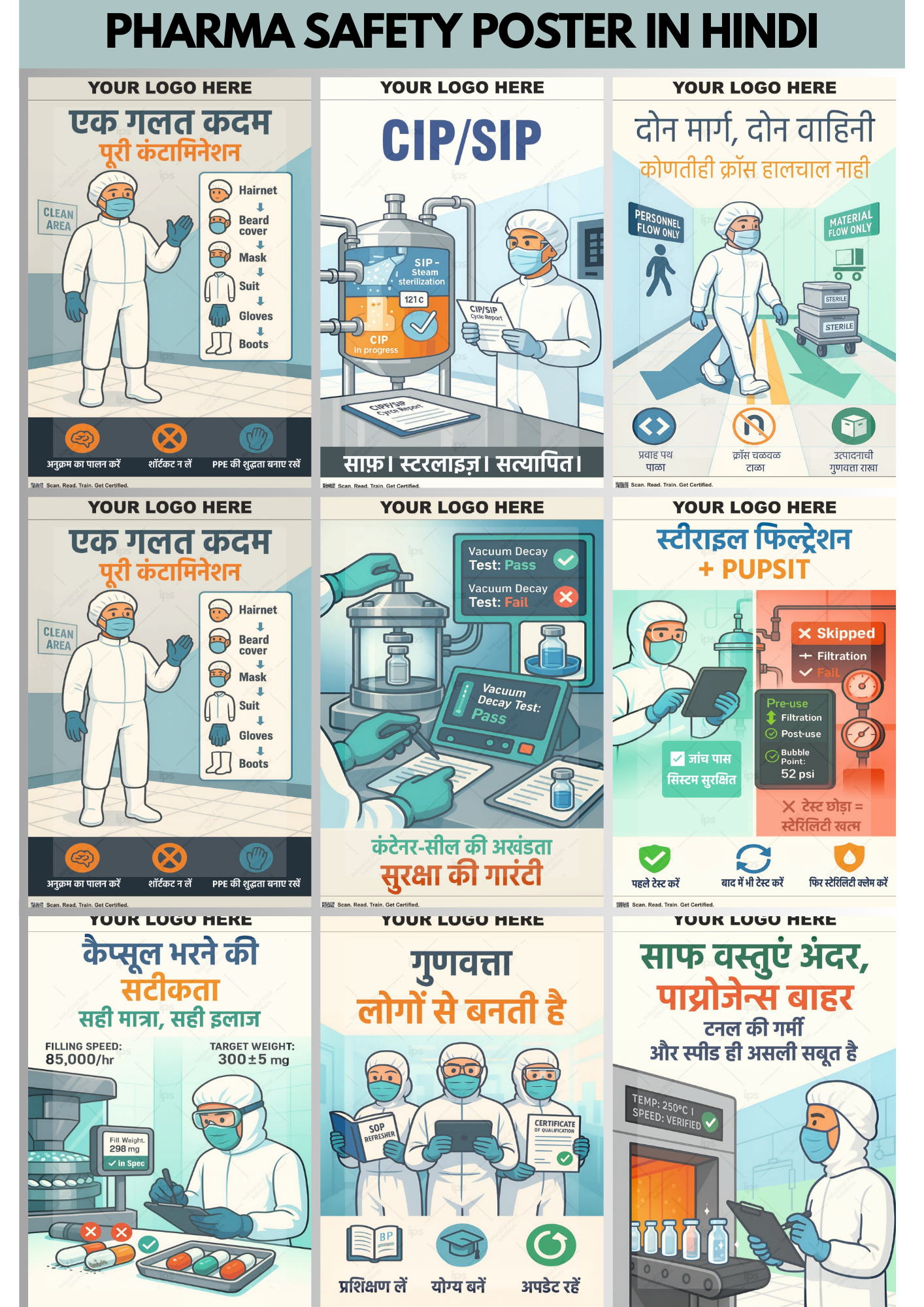 PHARMACEUTICAL SAFETY & COMPLIANCE POSTER