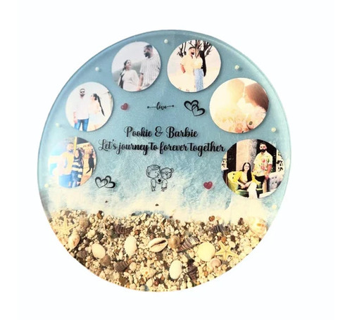 Round Resin Photo Frames