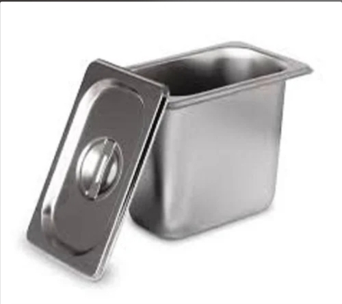Stainless Steel G.N. Pans - Stainless Steel Silver Rectangle | Vertical Tower Design Digital Temperature Control Even Cooling Multiple Shelves