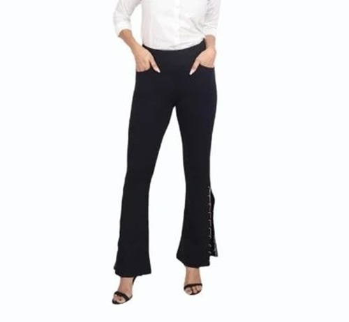 Womens Formal Pants - Cotton Blend, Size S-xxxl, Black | Anti Wrinkle, Breathable, No Fade, Quick Dry, Washable