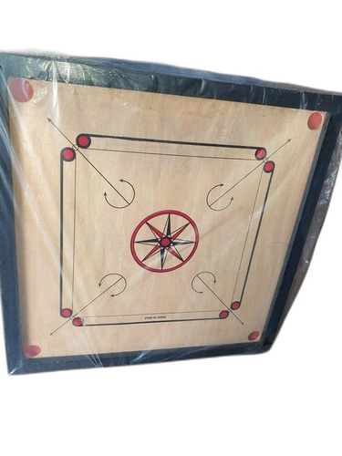 4 Player Wooden Carrom Board
