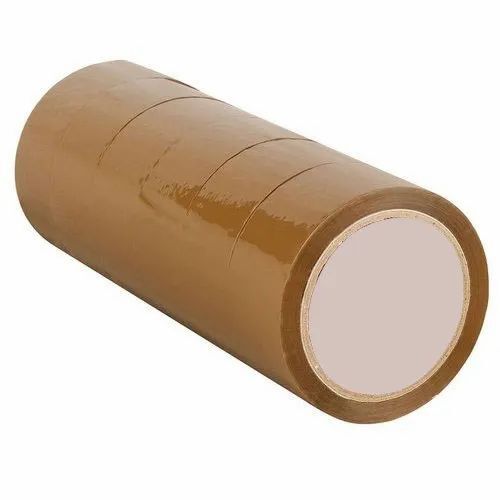 Brown Self Adhesive Tapes - Standard Size, Brown Roll | Single Side Adhesive, Eco Friendly, Water Resistant