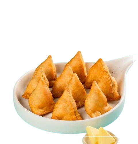 Frozen Pizza Cheese Samosa - Vegetarian, Ready To Eat, Keep Frozen | Bulk, Vacuum Pack, 6 Months Shelf Life