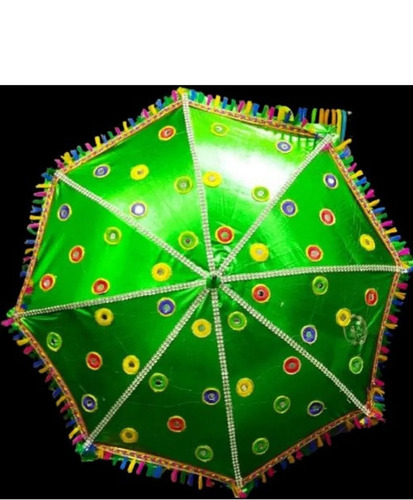 Gold Metalic Wedding Umbrella