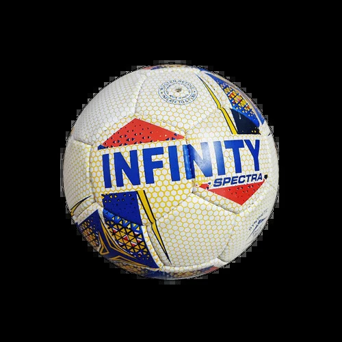 Hand Stitched 32 Panel White Rubber Football - Water-Resistant Easy to Clean Long-Lasting Use