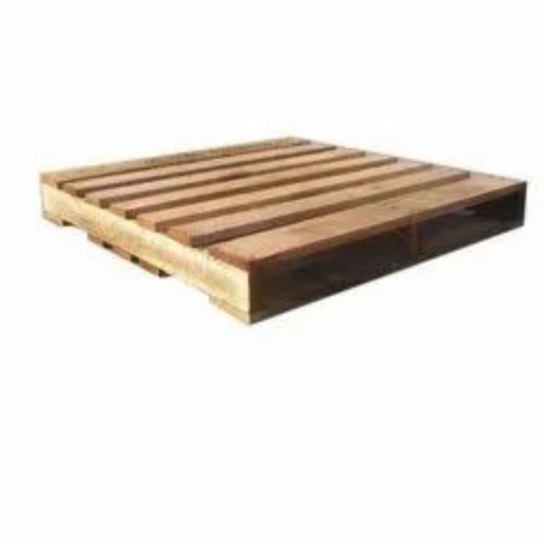 Heavy Duty Wooden Pallet - Wood, All Sizes, Brown | Durable, Weather Resistant, Eco Friendly, Reusable