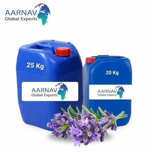 Lavender French Essential Oil - Botanical Origin, Steam Distilled, Pale Yellow | Floral Aroma, Sweet Scent, Oil Soluble