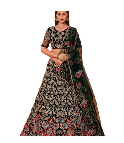 Lehenga Choli - Color: Black
