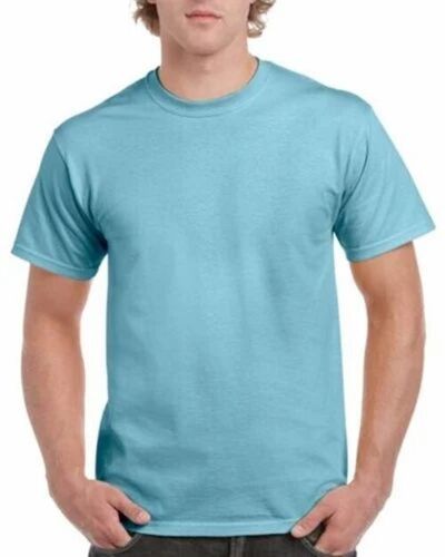 Men Plain Cotton T Shirt