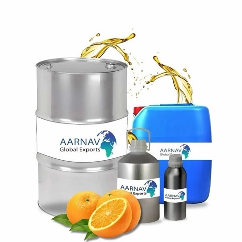 Natural Sweet Orange Essential Oil - Cold Pressed, Orange Color, Clear Liquid | Citrus Aroma, Sweet Scent, Highly Concentrated, Oil Soluble