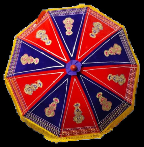 Patch Line Wedding Umbrella - Color: Custom