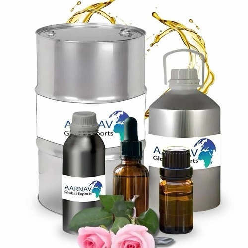 Rose Verbenone Essential Oil - Botanical Origin, Steam Distilled, Clear Pale Liquid | Pleasant Floral Aroma, 100% Pure Rose, Suitable for All Ages