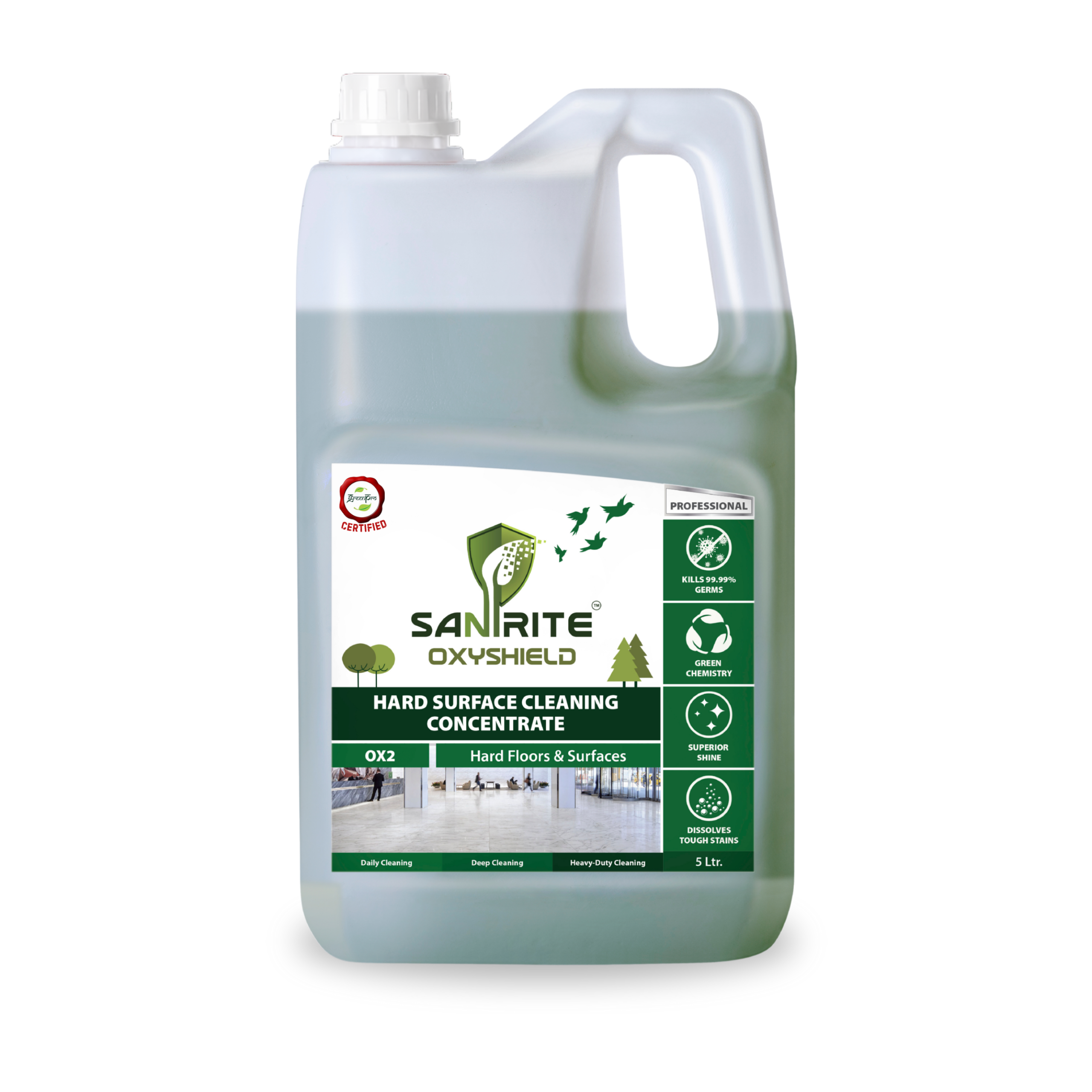 Sanirite Hard Surface Cleaner Concentrate - Cas No: N/A