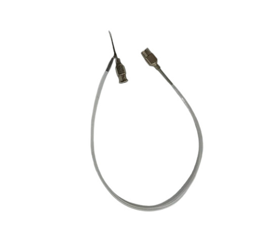 Simcoe Irrigation Aspiration 23G Cannula - Metal, 23G, Silver | Sterilized, Reusable, Foldable, Manual Use