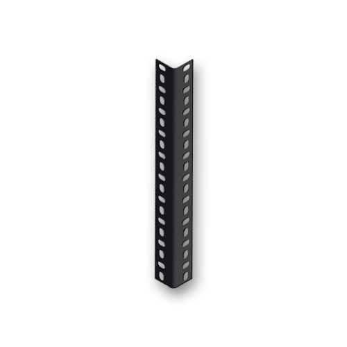 Slotted Angle - Various Sizes, Black | New, Tested on Quality Standards, Timely Delivery