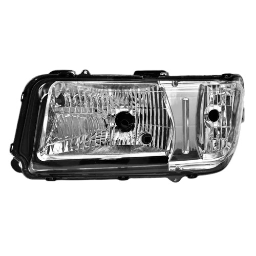Tata Signa Automotive Headlights - Halogen Compatible, Black | Good Quality Bike Illumination