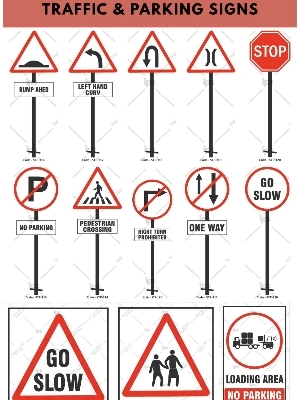 TRAFFIC & PARKING SIGNS