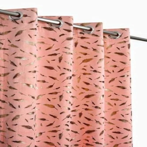 Velvet Foil Printed Curtain