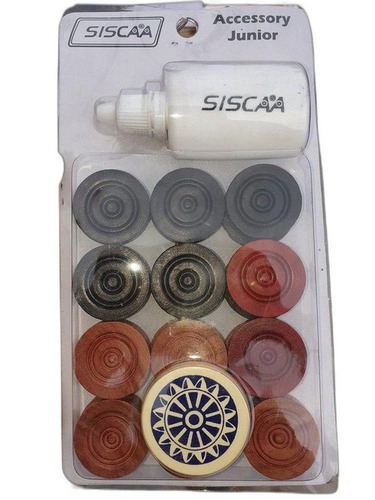 Wooden Carrom Board Coins For Indoor And Outdoor Play