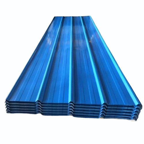 14x5Feet Galvanized Roofing Sheet - Metal 14x5 Feet Green | Color Coated Corrosion Resistant For Residential & Commercial Use