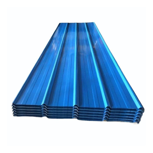 8x4Feet Blue Galvanized Roofing Sheet