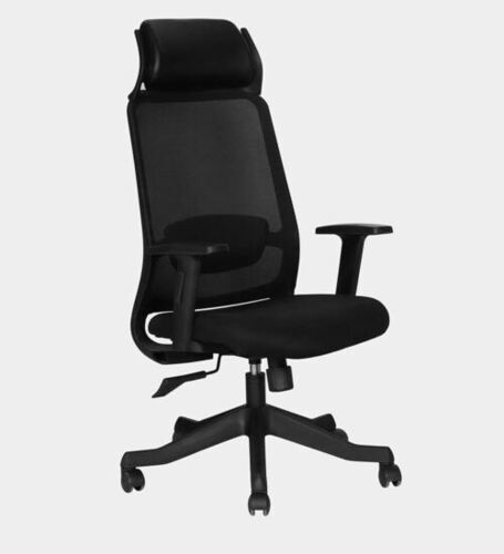 Black Polyester Office Chairs