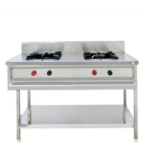 Commercial Two Burner Cooking Range