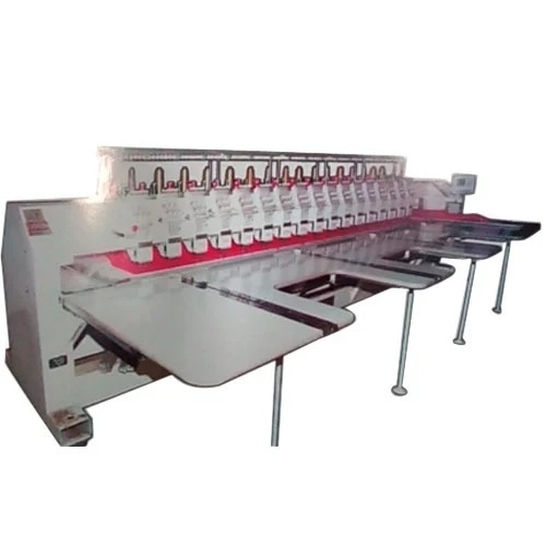 Flat Embroidery Machine - Multi-Needle Digital Control, Precision Stitching, Durable, Adjustable Patterns