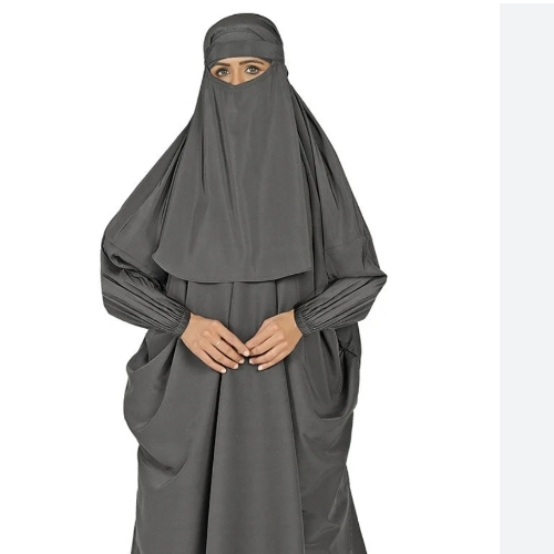 Grey Burkha