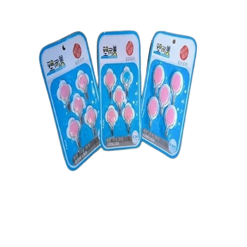 Heavy Duty Adhesive Wall Hooks - Plastic, Polished Finish, Corrosion Resistant | Easy Installation, Fine Finished Utility Hook