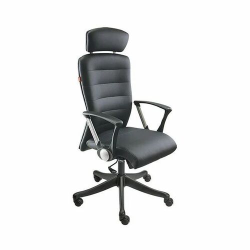 High Back Chair - Standard Size, Black | Durable, Easy To Clean, Eco-Friendly