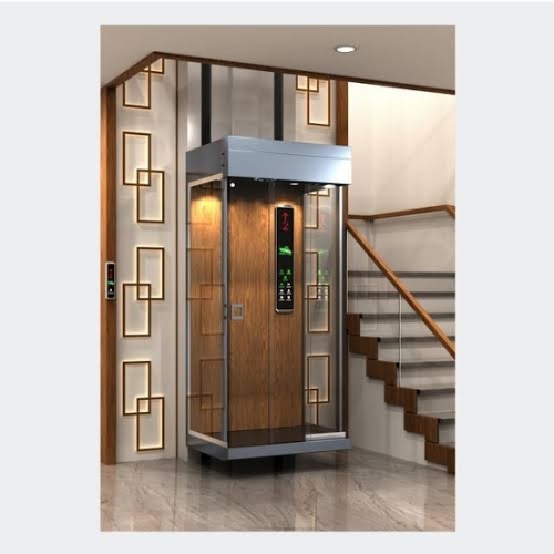 Home Lift - Stainless Steel, 220-440V | Compact Design, Energy Efficient, Safety Sensors, Emergency Backup, Modern Aesthetics