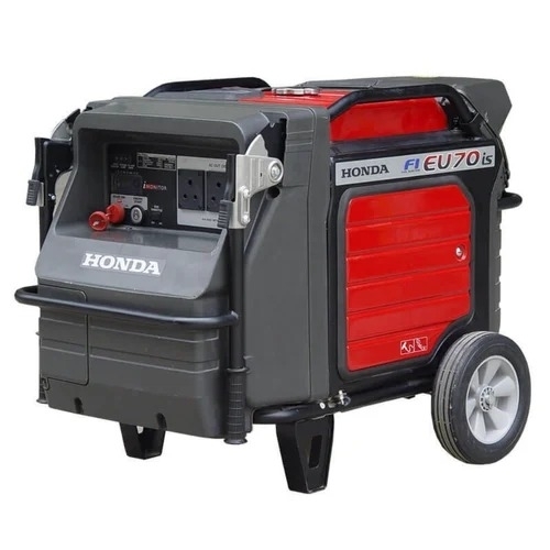 Honda Eu70is Inverter Generator - Metal Multi Color 220-440V | Durable Fuel Efficient Quiet Operation Electric Start