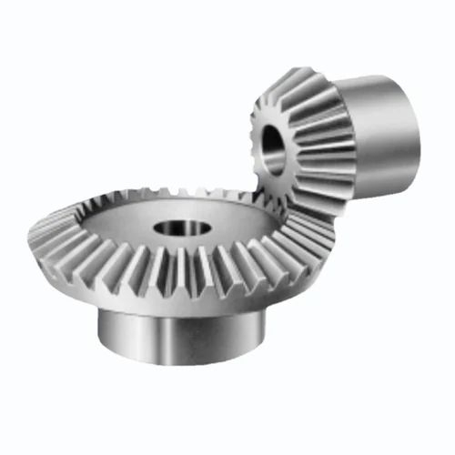 Mild Steel Straight Bevel Gear - All Sizes, Polished Surface | High Strength, Wear Resistant, Corrosion Resistant, Accurate Teeth, Smooth Operation