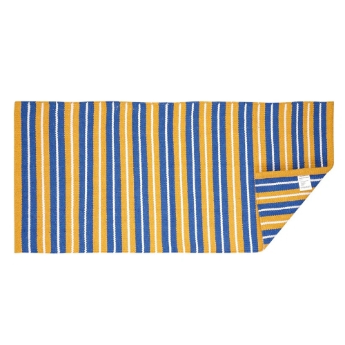 Striped Cotton Door Matt