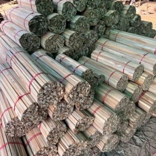 Teek Wood Strip - Wooden, All Sizes, Multi Color | Natural Grain, Golden Brown, Termite Resistant, Moisture Resistant, Smooth Finish