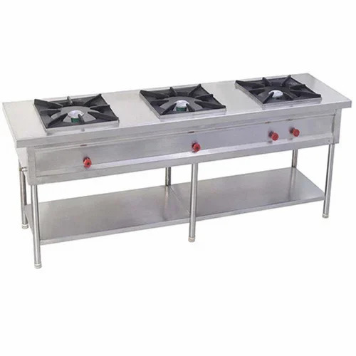 Three Burner Cooking Range