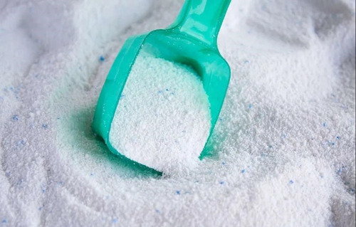 White Detergent Powder - Color: Blue