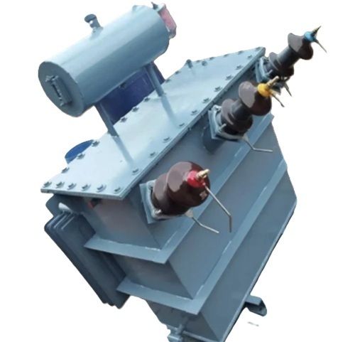 63 Kva Oil Cooled Distribution Transformer - Copper Winding, 3-Phase, 63 kVA | High Efficiency, Durable Metal, 50-60 Hz