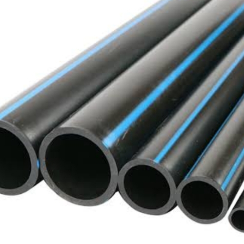 Black Color HDPE Pipe - Chemical Resistant, Pressure Rated, Lightweight, Abrasion Resistant | Smooth Interior, Easy Installation