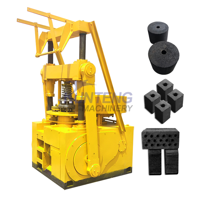 Carbon Powder Honeycomb Coal Charcoal Briquetting Machine - Briquette Size: Customized