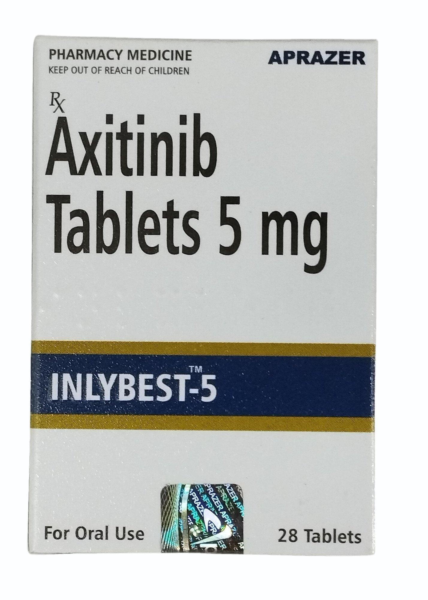 Inlyta Axitinib 5 Mg Tablets